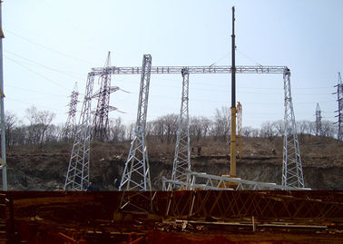 110KV Water Power Steel Structures,  Hydro Electric Power Substation Stucture