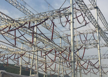 230 কেভি পাওয়ার ট্রান্সমিশন সাবস্টেশন স্ট্রাকচার উচ্চ শক্তি ইনস্টল করা সহজ