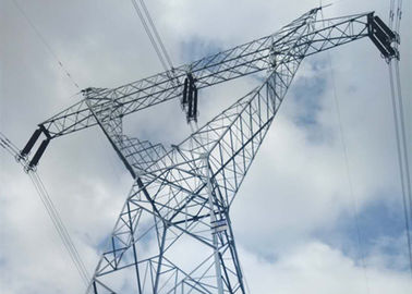 220KV ASTM A572 কৌণিক পাওয়ারলাইন বিদ্যুত পাইলন ons